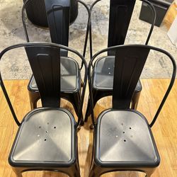 Set Of 4 Dining Chairs 