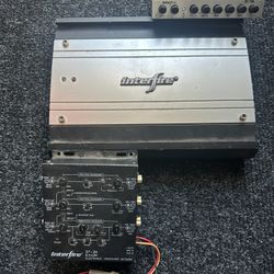 Interfire Package Deal Amp, Crossover, EQ And Pioneer Stereo With 6x9. Whole Set Up Package Deal Together 250 Firm 
