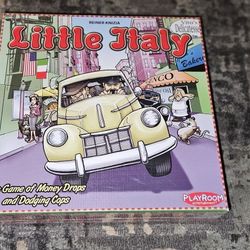 Little Italy Game of Money Drops & Dodging Cops (2007) Brand New Factory Sealed!