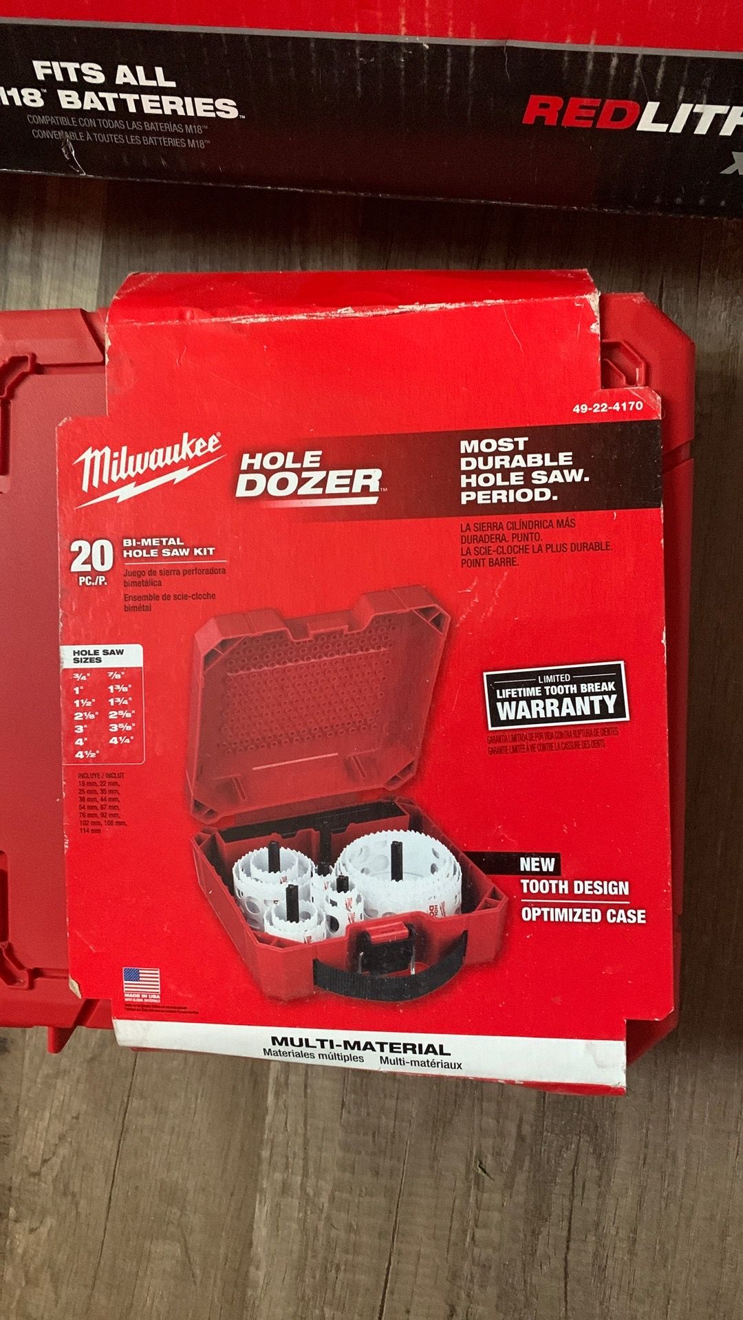 Milwaukee hole dozer
