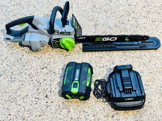 EGO POWER+ 56-volt 18-in Battery 4Ah Chainsaw Battery Included Charger Included