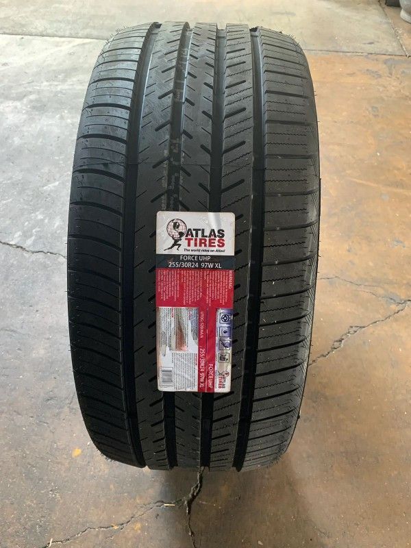 255 30 24 New Tires