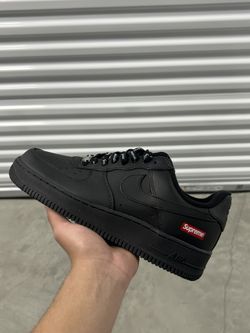 Air Force X Supreme Black Shoes
