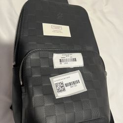Louis Vuitton Sling Bag  And Keychain