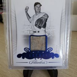 Dodgers Duke Snider Patch Card