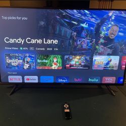 TCL 50” Smart Google 4K UHD TV