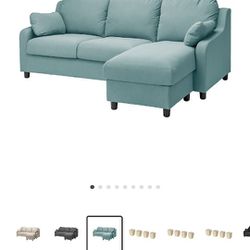 IKEA Vinliden Sofa with Chaise