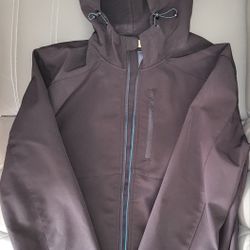 Xersion Mens Full Zip Hooded Jacket, size MediumSelling a new, without tags, Xersion mens jacket in size medium. This black jacket with blue accents i