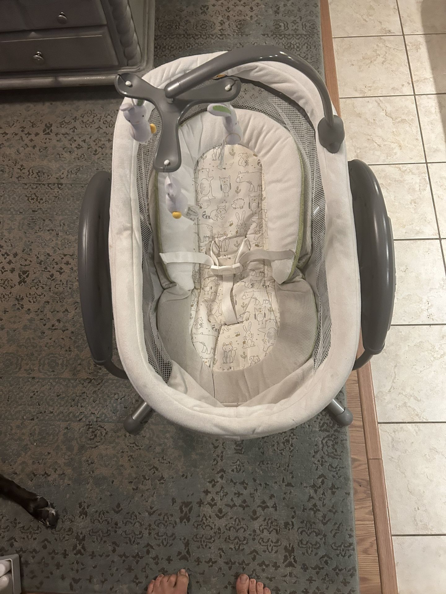 Graco glider swing