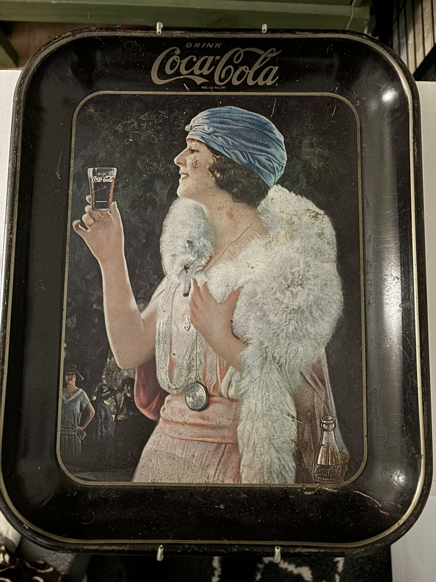 Original 1925 Coca Cola Serving Tray
