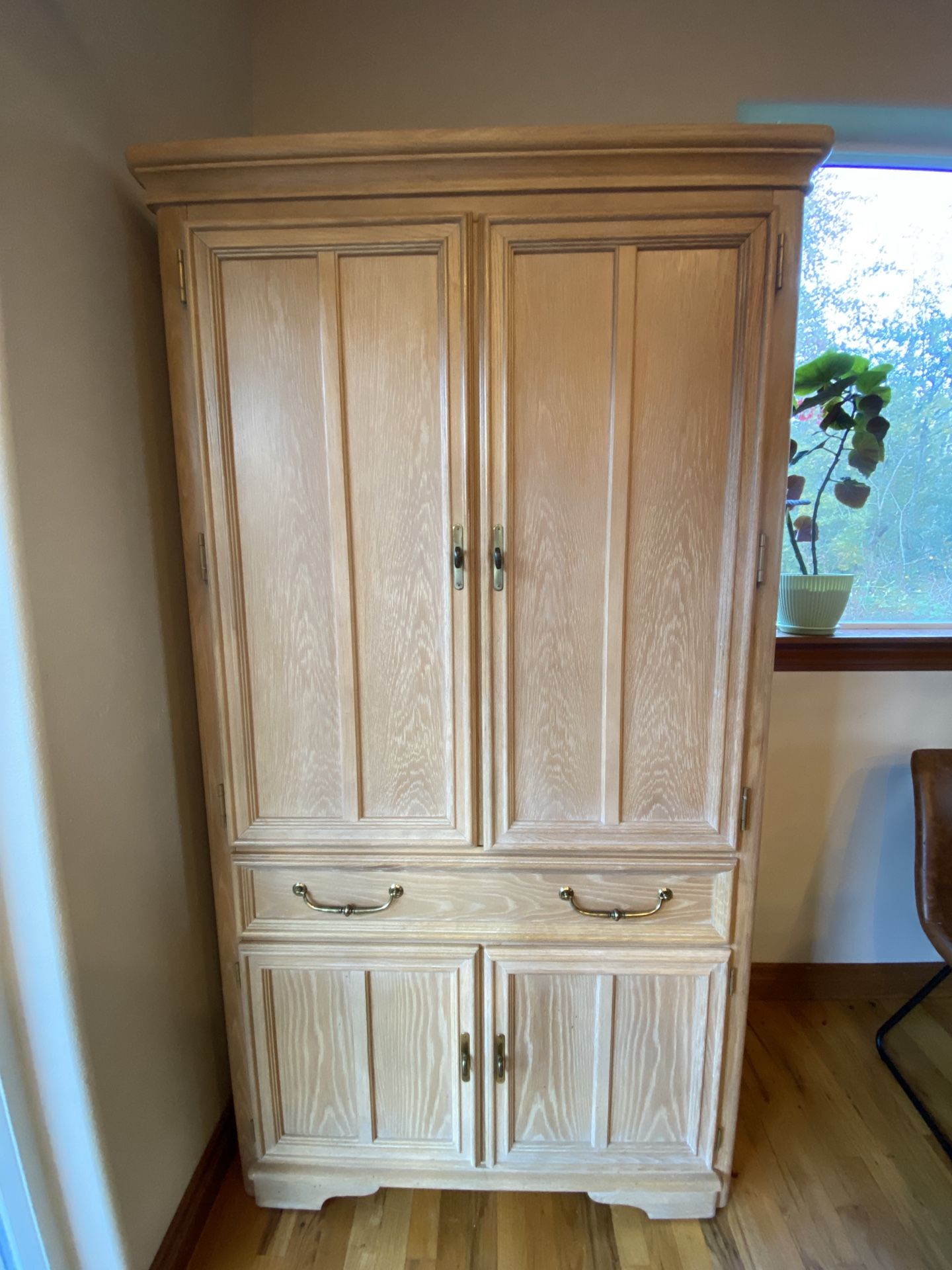 French Style Armoire Cabinet - Stanley Furniture