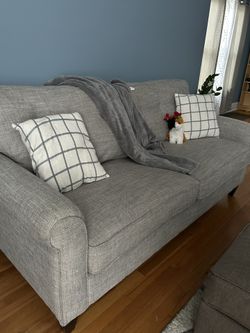 New Gray Love Seat!