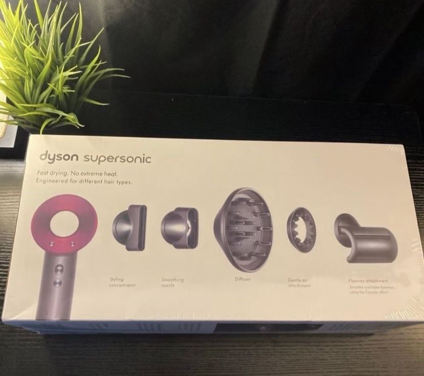 New Hair Dryer Dyson HD08 Supersonic Pink color Sealed