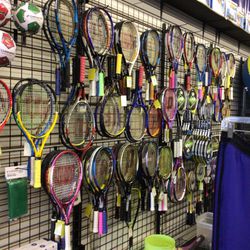 Tennis Rackets New & Used For Adults & Kids Prices Range Most Are $19.99 