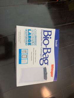 Bio bag disposable filter cartridges