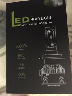 LED Headlight Bulbs H11/H9/H8-9600Lm