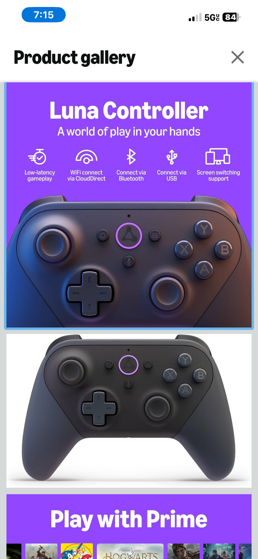 Amazon Luna controller $40