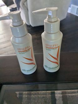 All-Nutrient Straight+ Smoothing Cream x2