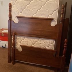 Twin Bed & Mattress -Box spring 