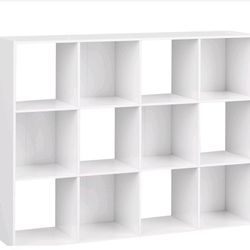 12 CUBE Organizer Shelf - WHITE {Brand New In Box}