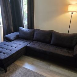 Black Sectional Sofa
