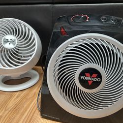 Vornado Space Room Office Bedroom Guest Room LivingRoom Garage Heater And Fan BOTH 85$ 