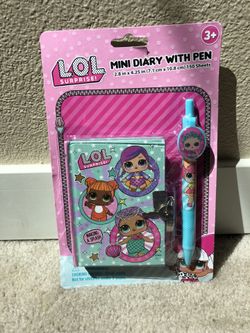 LOL Surprise MINI DIARY with PEN