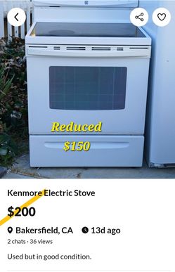 Kenmore Stove