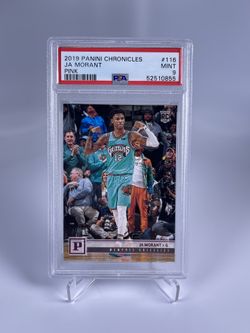 RARE PINK Ja Morant Young Dolph Rookie Card PSA MINT 9