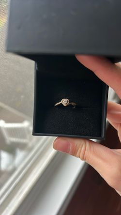 Zales Heart Ring Rose Gold