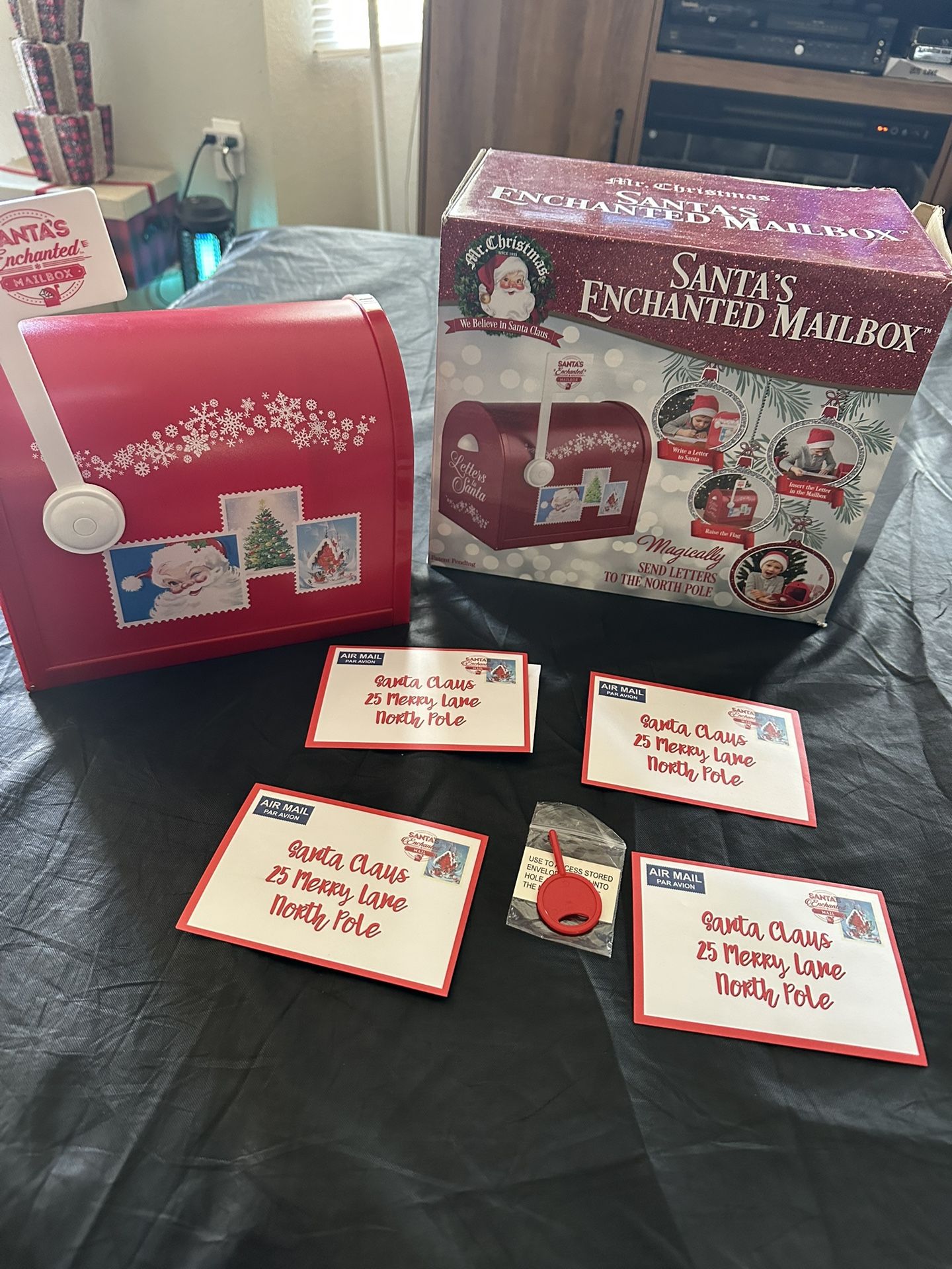 New Letters To Santa Magical Mailbox