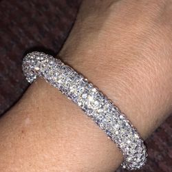 New Rhinestone Cuff Bracelet 