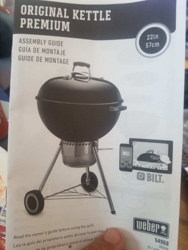 Weber Original Kettle Grill 22 inches