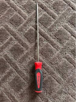 Snap On -Torx T-15 , Red handle soft grip ,14” long