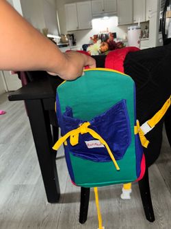 Vintage Infantino Kids Colorblock Baby Carrier