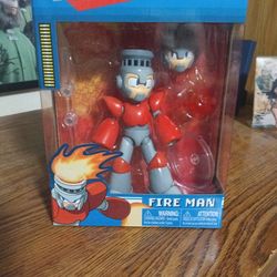 Mega Man Fire Man New In Box Mint