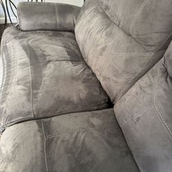 Ashley Reclining Powered Sofa & Loveseat