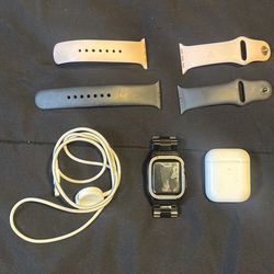 Apple Watch And AirPods