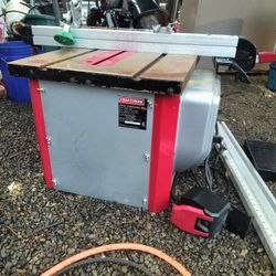 Craftsman 10 Inch Contractor Table Saw