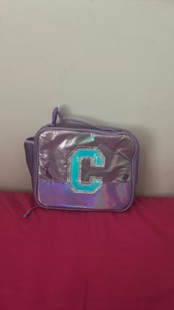 Purple kids lunch box