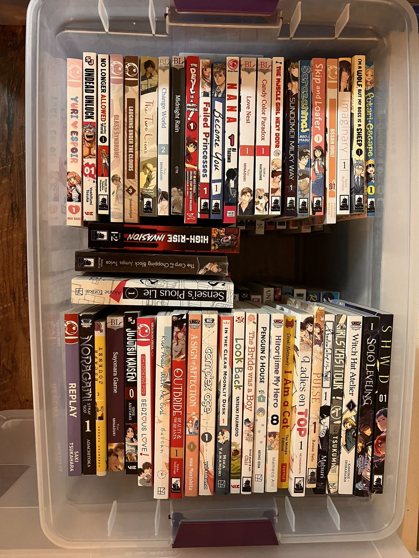 Various English Manga Comics & Novels - Lot Of 100+