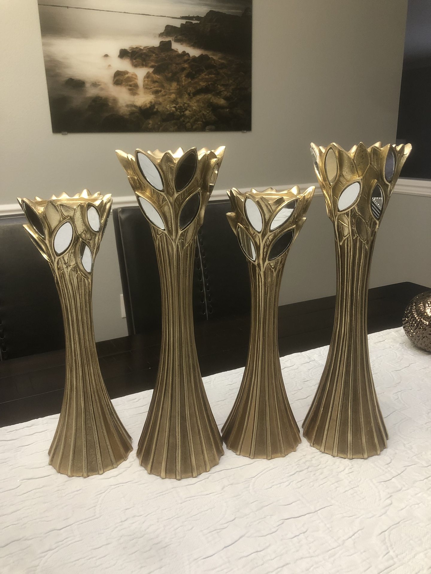 Gold Candle Holders