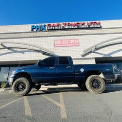 Dodge Ram Lift Kits Wheels Tires Accessories Lights Side-Steps Air-Bag Kits Bed-covers Installations.