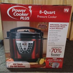 Power Cooker Plus 8 Qt. Pressure Cooker for Sale in Newfoundland PA OfferUp