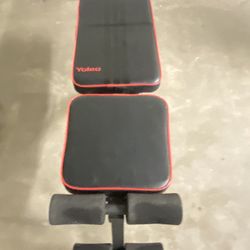Yoleo Adjustable Weight Bench 