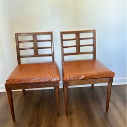 Pair Of Mid Century Chairs