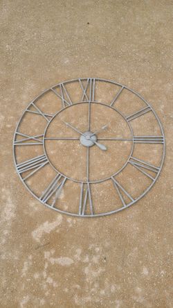 Giant Metal Clock