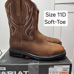 Ariat Soft Toe Work Boots Size 11