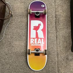 real skateboard like new