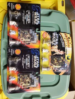 Star Wars Lot of (3) Die Cast Metal Collectibles 4 Packs